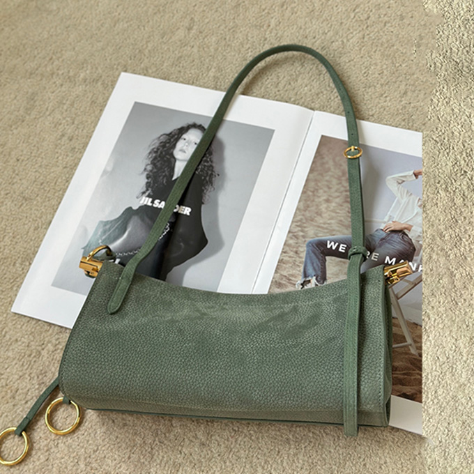 alaïa small horizontal clip shoulder handbag